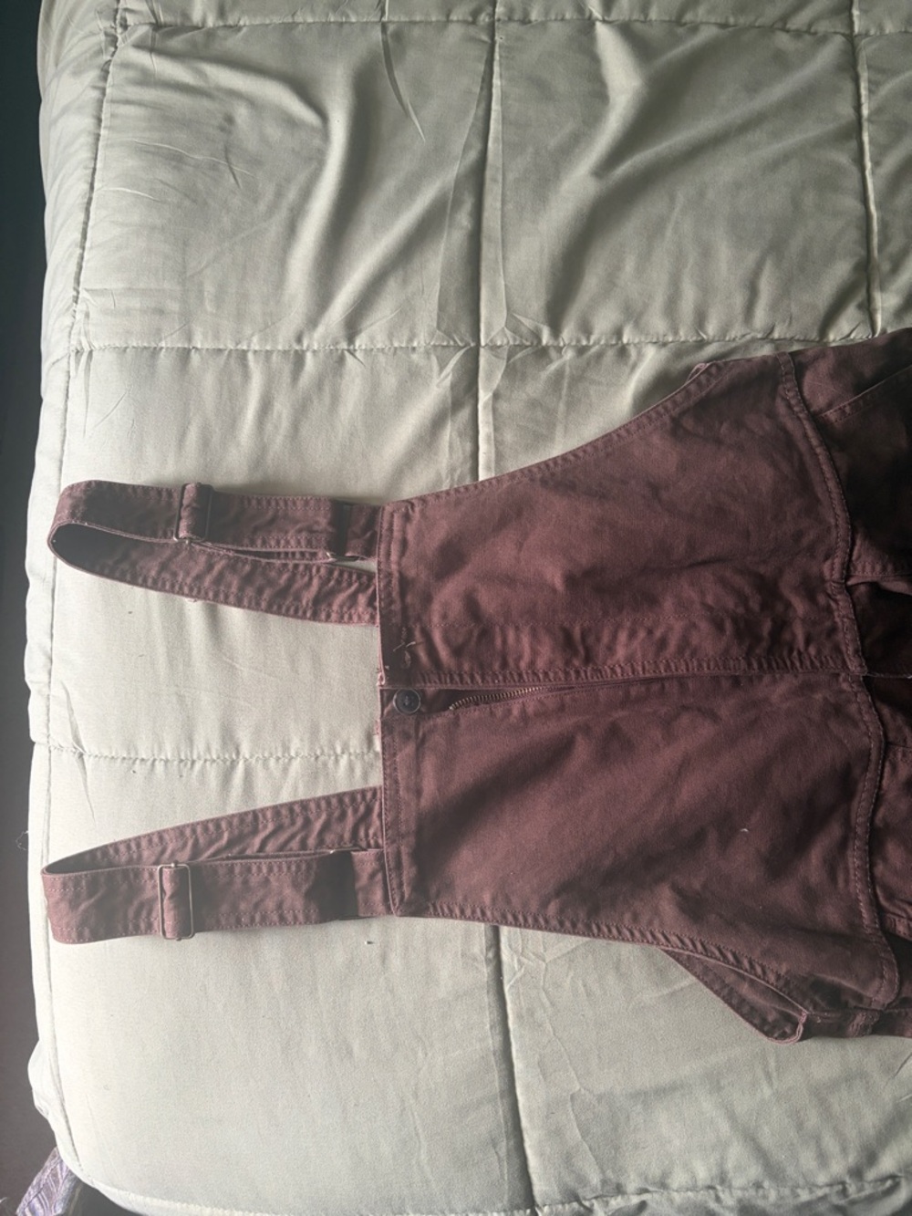 Peau De Loup Chocolate Brown Overalls